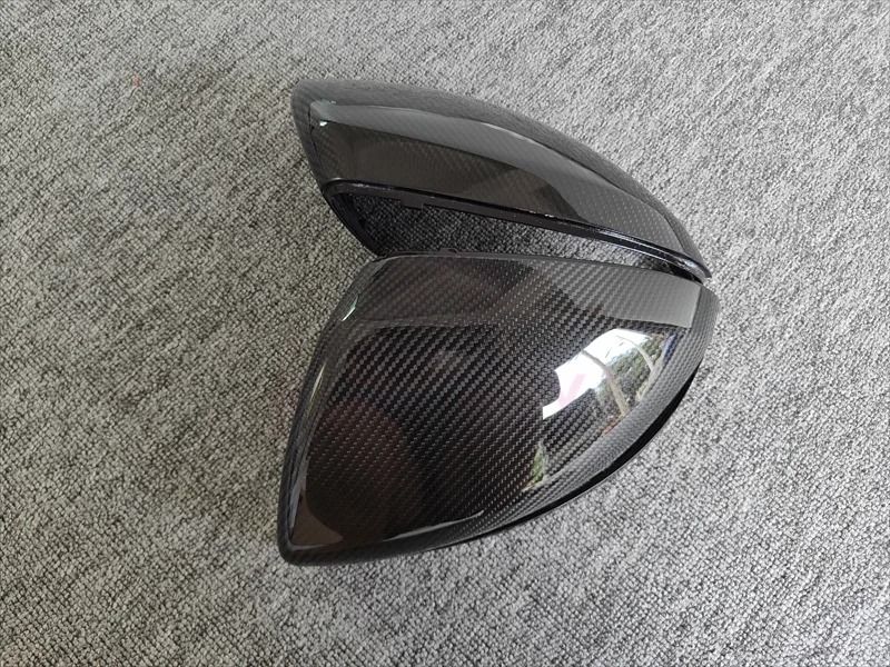High Quality Dry Carbon Fiber Rearview Mirror Housing for   GT GT50 GT63 Body Kit Front and Rear Bumper